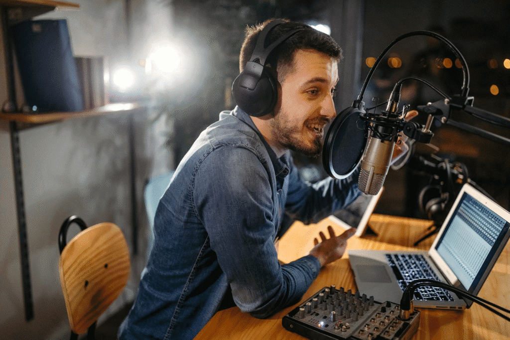 professional voice-over